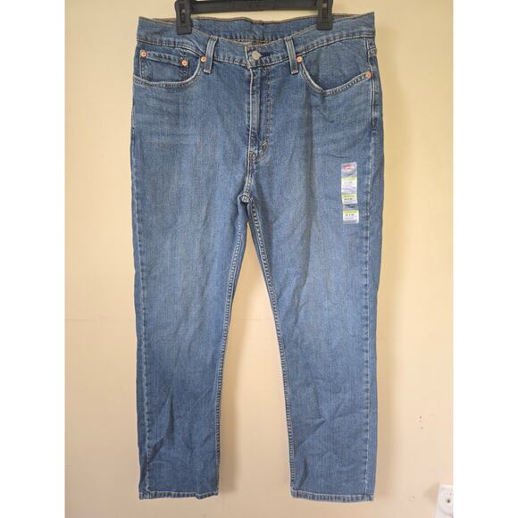 Levi's 511 Jeans Mens Size 36x30 Flex Stretch Medium Wash Classic Cowboy 7260 - Picture 1 of 9
